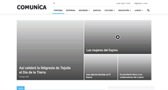 Desktop Screenshot of comunica.edu.sv