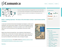 Tablet Screenshot of comunica.org